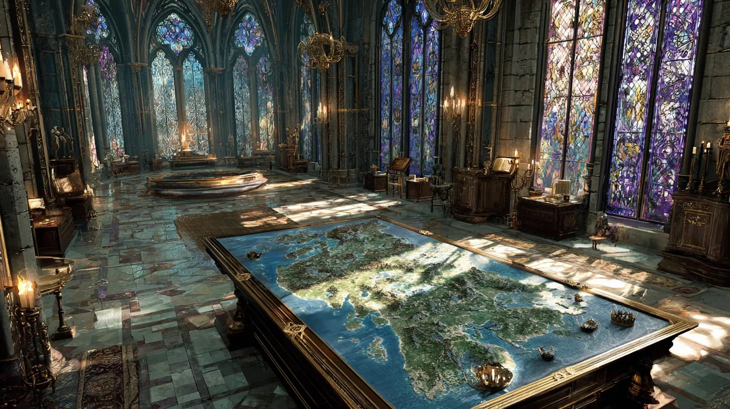 Generate majestic kingdom and nation names for fantasy worldbuilding. Filter by culture (Norse, Celtic, Arabian, and more) and polity type (Kingdom, Empire, Duchy, Republic, Tribal).