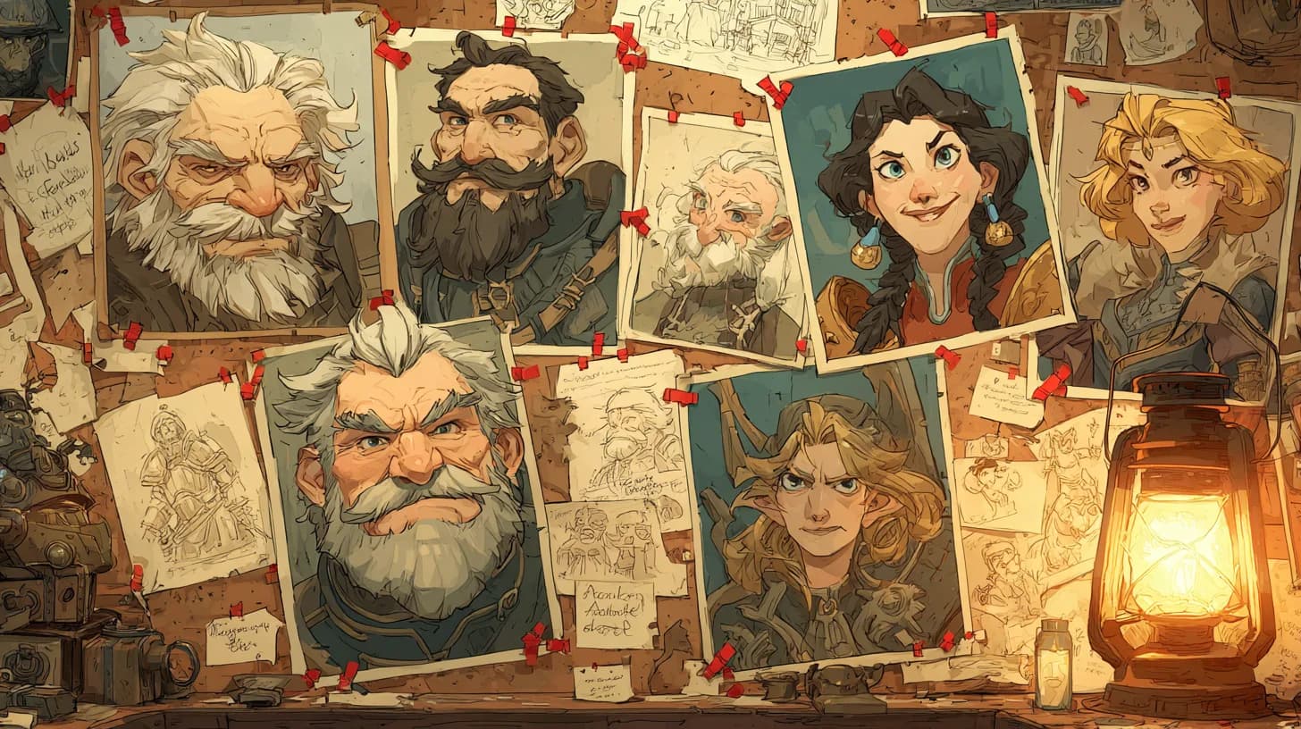 Generate random non-player characters for D&D, Call of Cthulhu, Warhammer, and more. Complete with name, class, personality, quirk, and motivation.