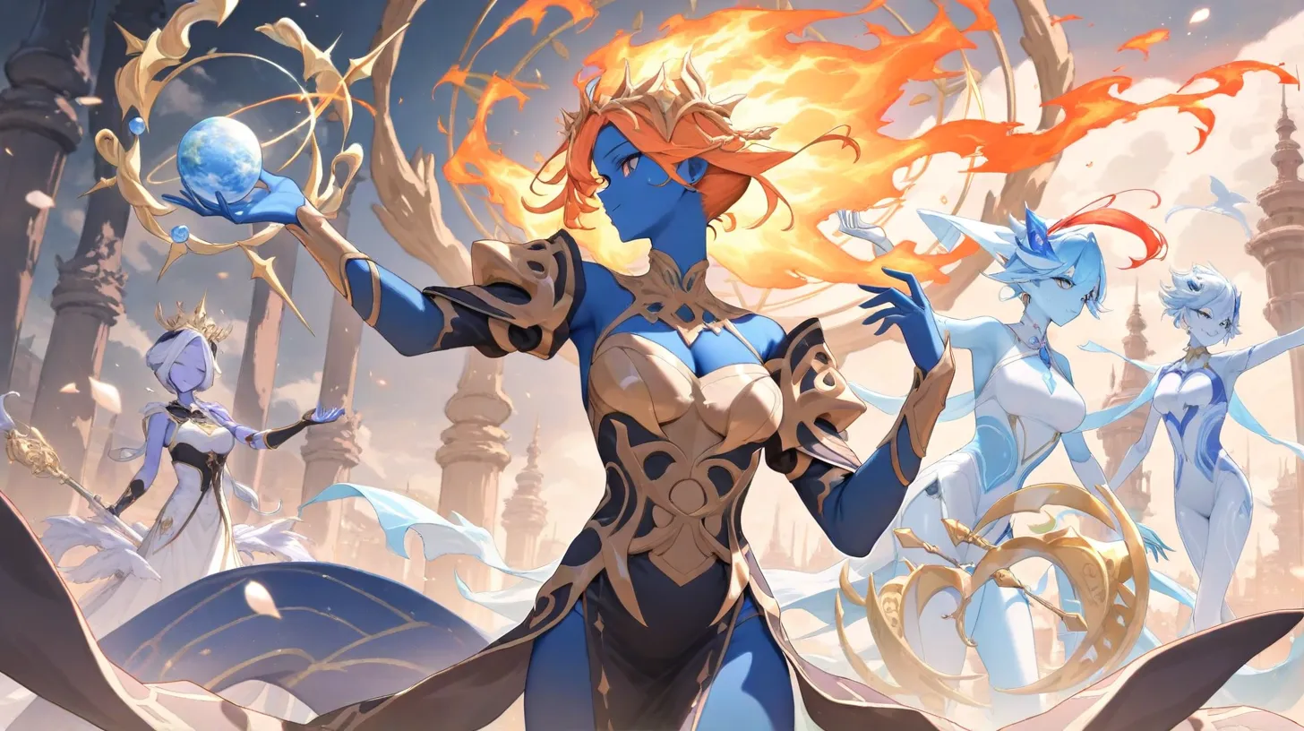 Genasi 5e: The Complete Race Guide (Air, Earth, Fire, Water Subraces)