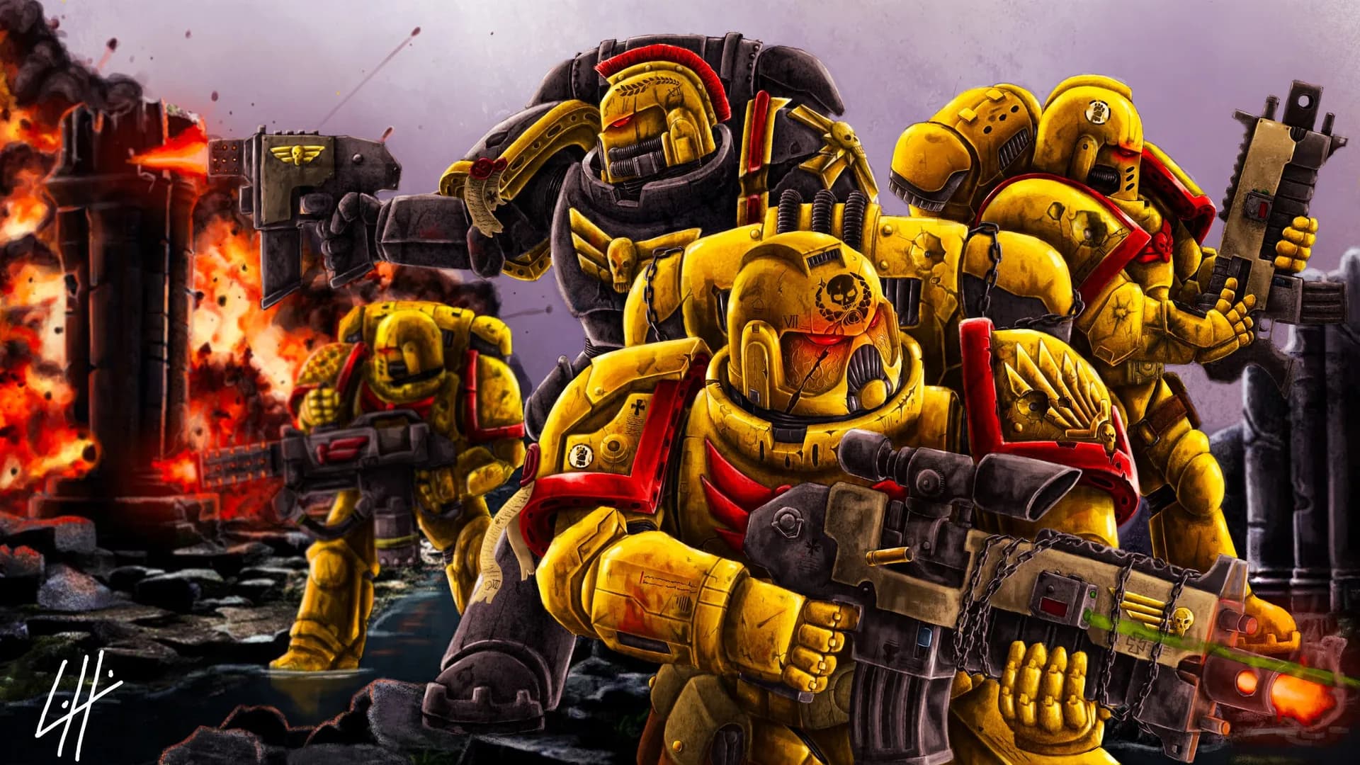 Imperial Fists: Warhammer 40K Lore Guide